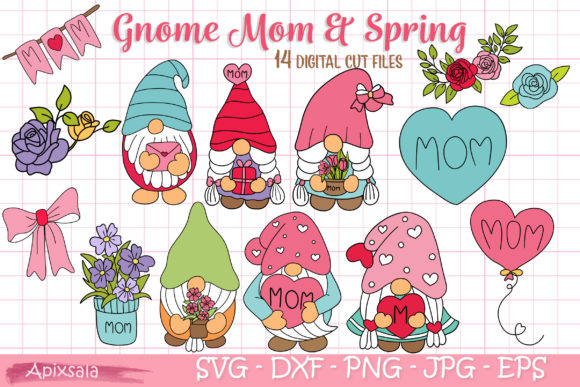Gnome Mom Mum-Spring SVG Cutting File: A Designer’s Real-Use Review