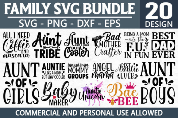 Mom, Dad, Family SVG Bundle: A Designer’s Real-World Review