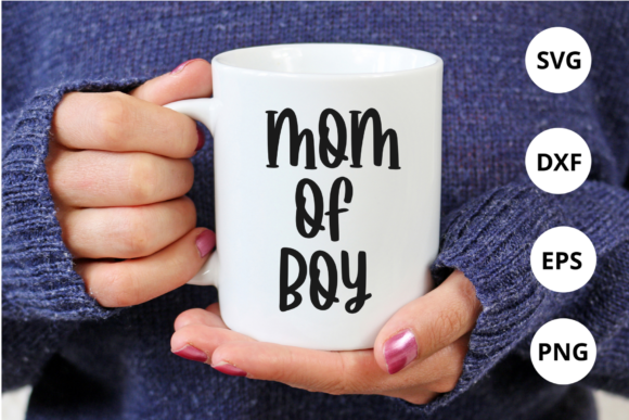 Mom of Boy Svg for Silhouette Design Review